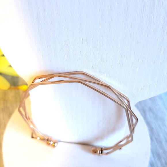 NWOT Geometric Adjustable Bracelet - Picture 4 of 4